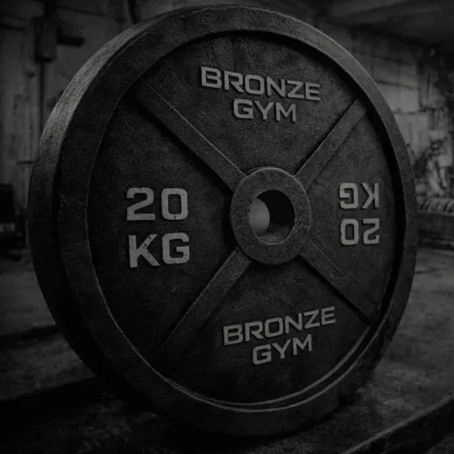 Диск олимпийский BRONZE GYM чугунный 10 кг